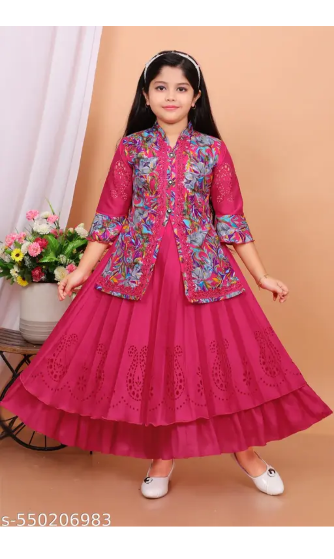 Party Wear Nayra Style Dresses For Girls