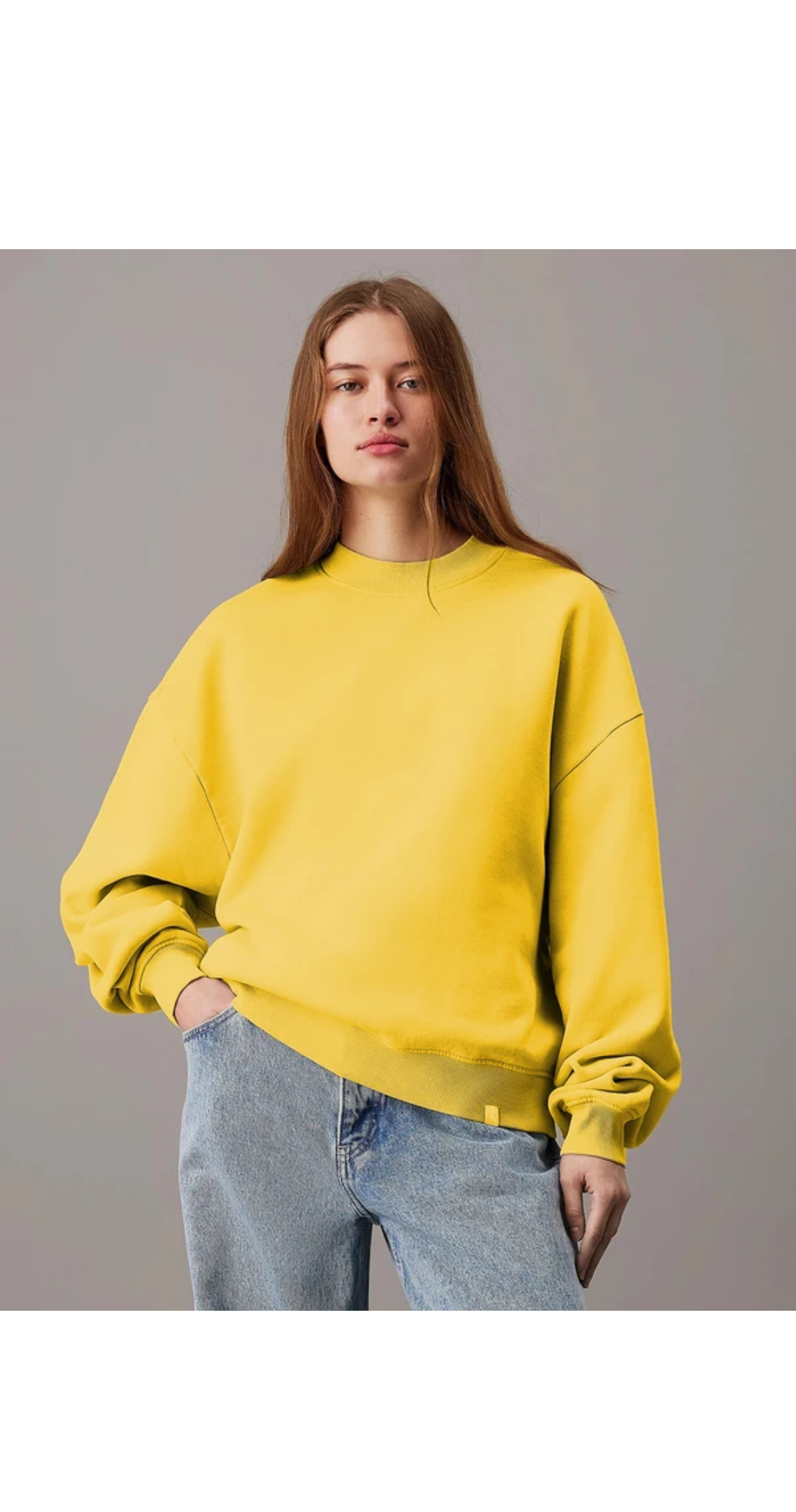 Women Full Sleeves Solid Sweatshirt