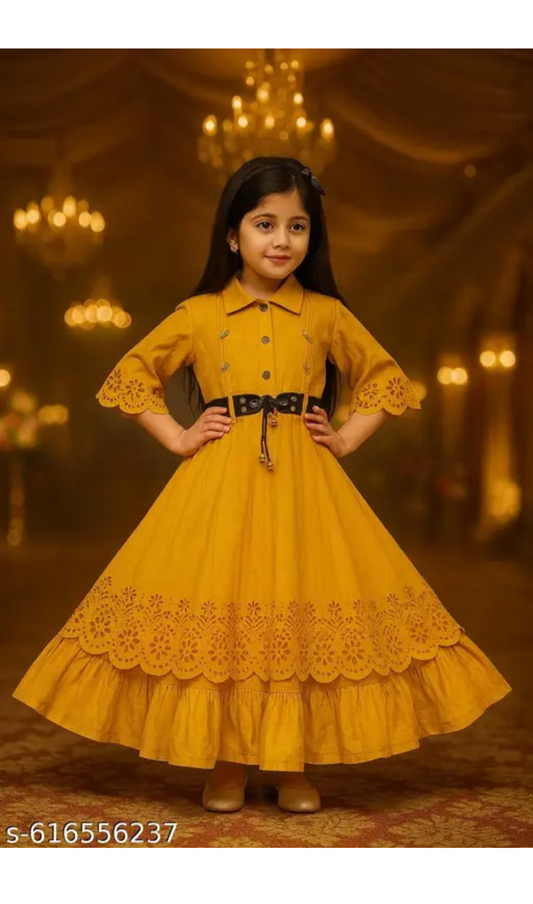 Party Wear Nayra Style Dresses For Girls