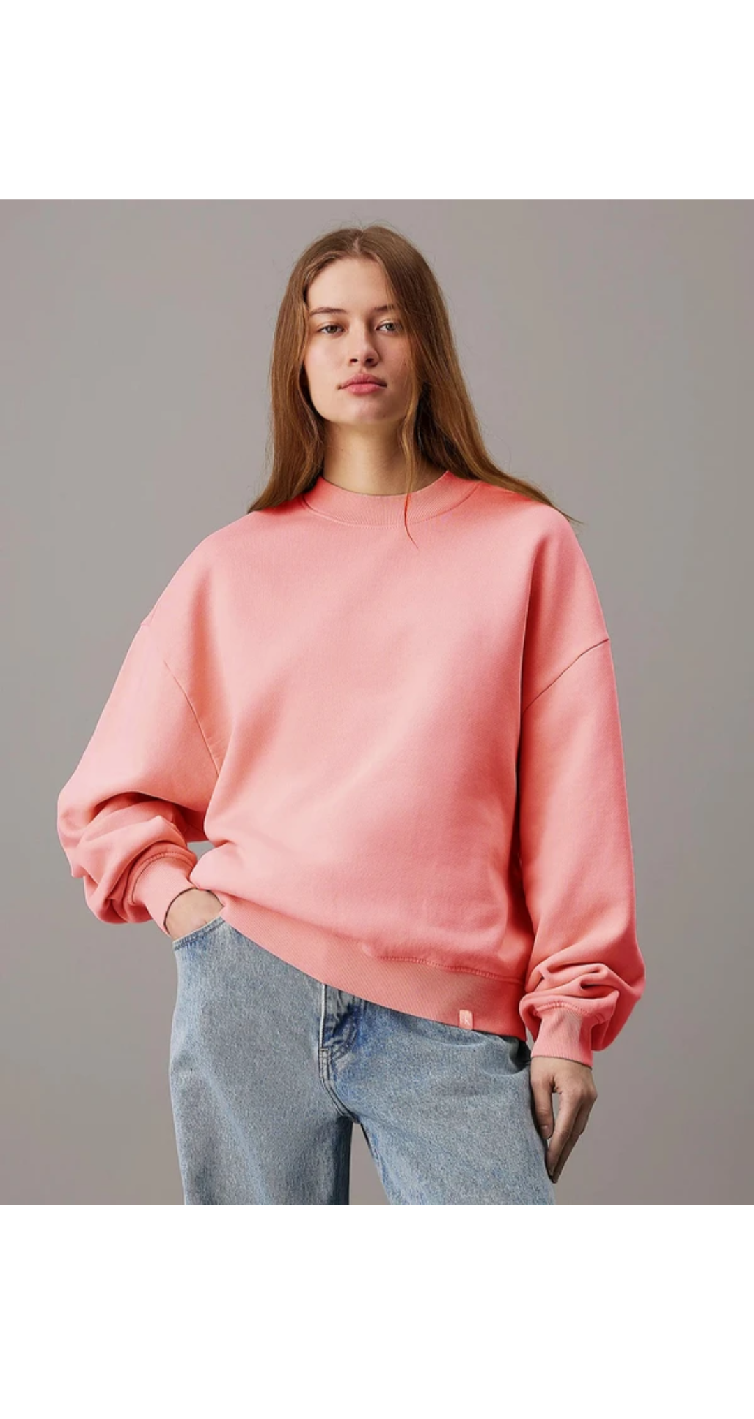 Women Full Sleeves Solid Sweatshirt