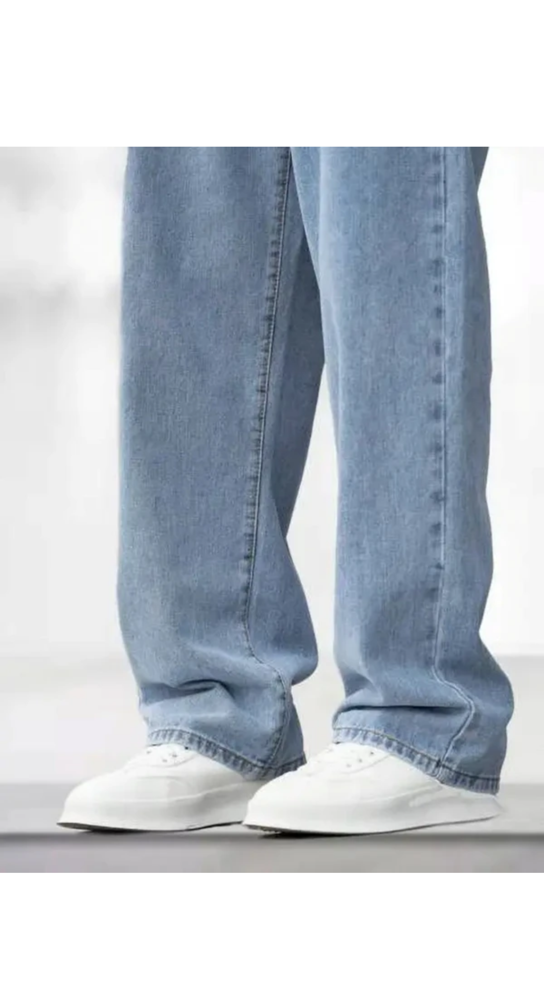 Denim Light Blue Baggy Jeans