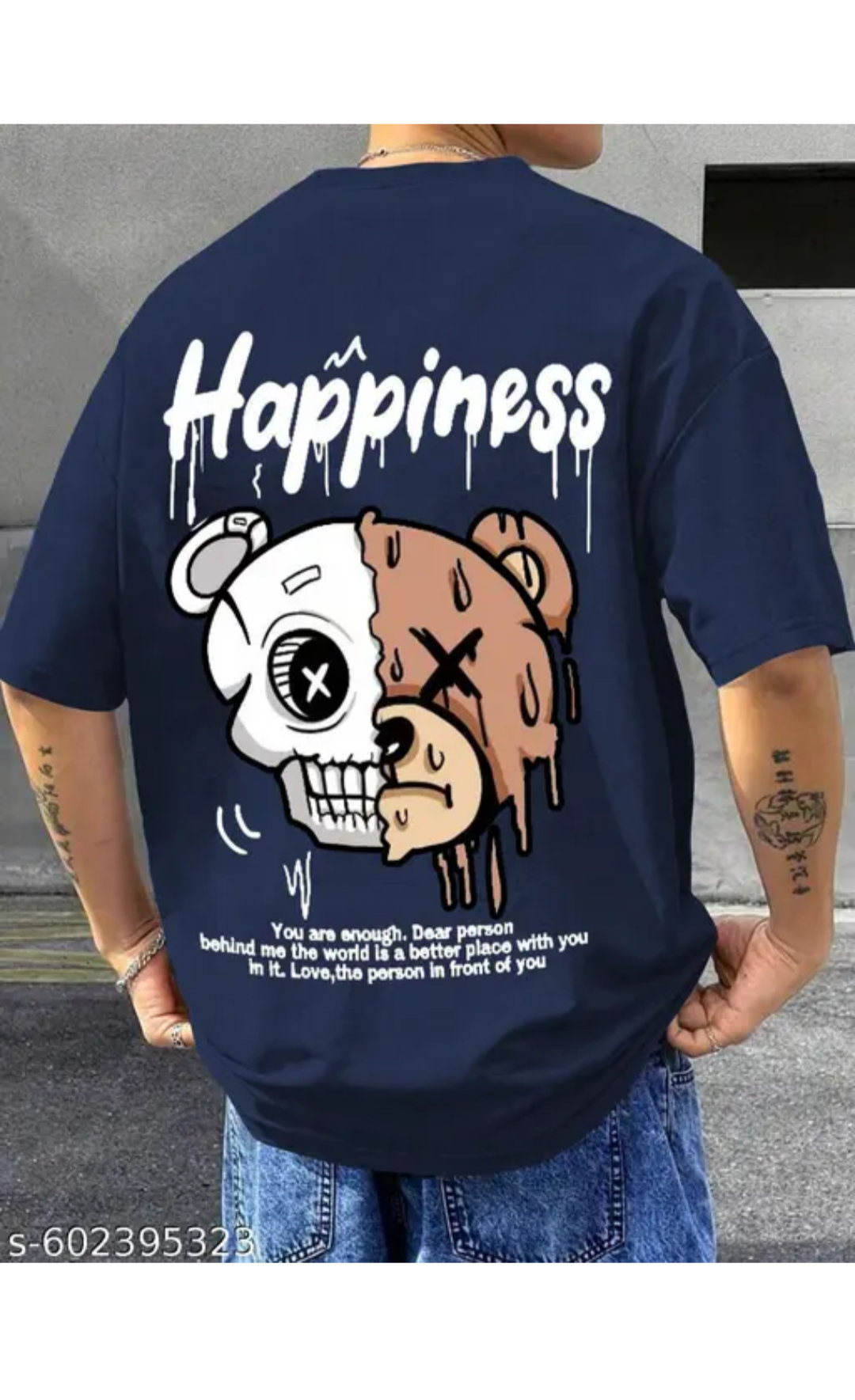 Trendy Oversized Streetwear Tshirt