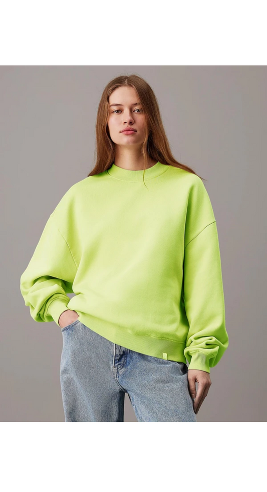Women Full Sleeves Solid Sweatshirt